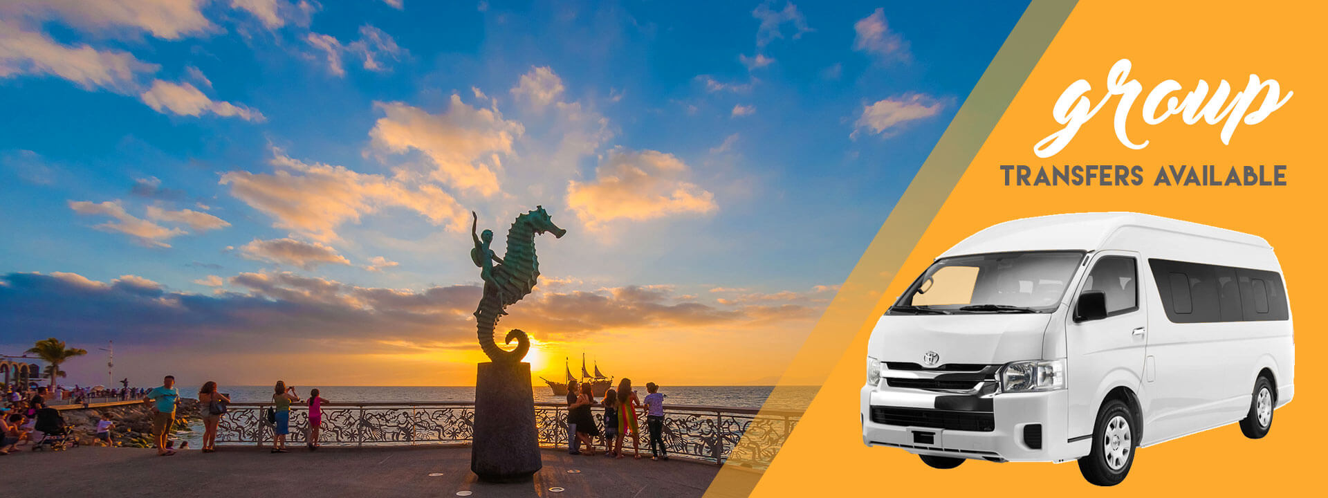 Book your private transfers with Puerto Vallarta Airport Transportation.